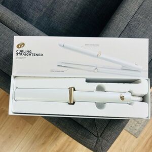 T3 Satin White Curling Iron